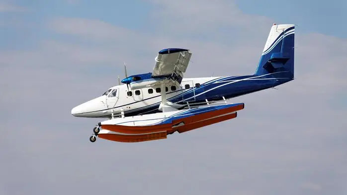 Wasserflugzeuge sind im Anflug auf Venedig (Symbolbild)