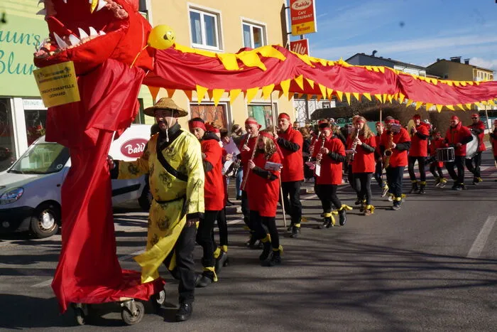 Die Stadtkapelle ganz chinesisch