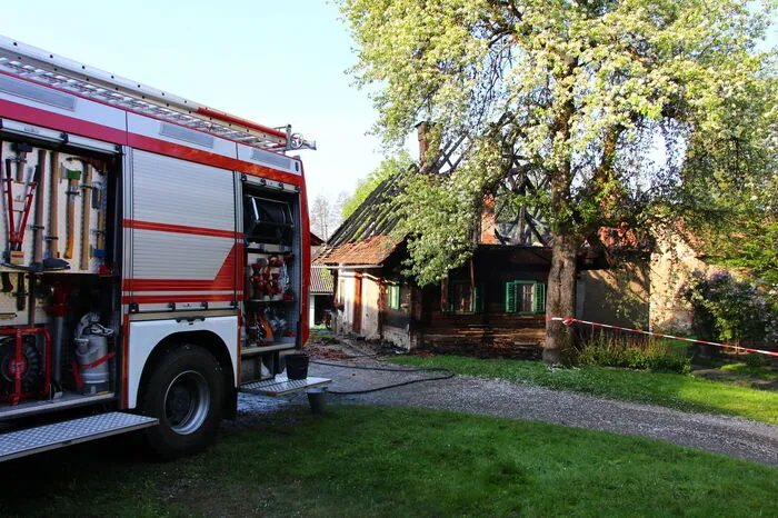 Vier Feuerwehren - St. Martin und St. Peter im Sulmtal, Otternitz und Dietmannsdorf - waren im Einsatz