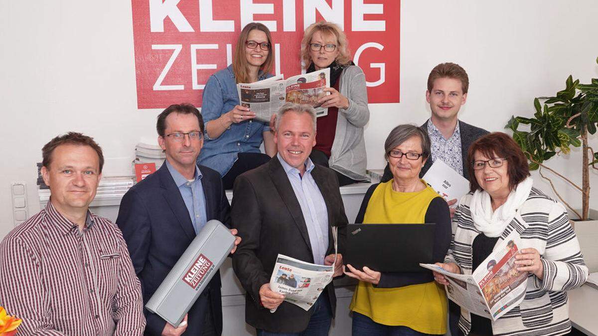 Das Team der Kleinen Zeitung Weiz kehrt wieder ins Büro zurück