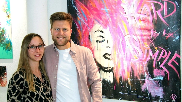 Überraschung war angesagt bei der Vernissage zur Ausstellung von Manuel Fuchs in der Galerie am Schlossbergtor in Voitsberg.