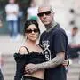 Kourtney Kardashian mit Travis Barker 