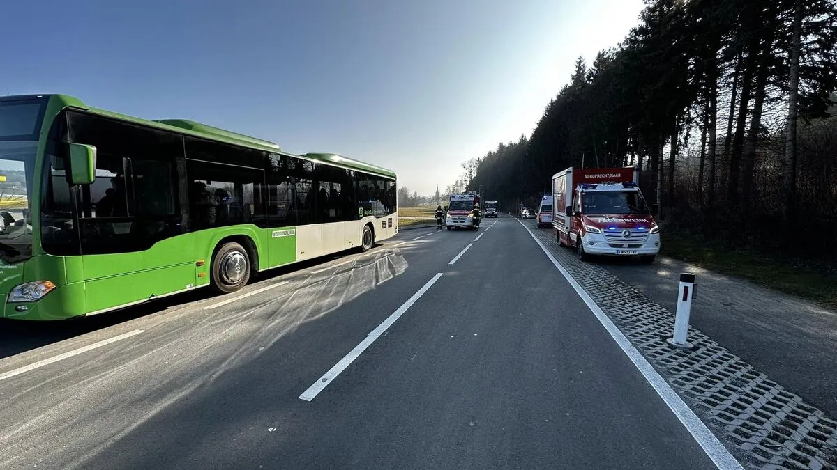 Eine Person wurde leicht verletzt