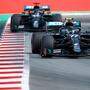 Lewis Hamilton schnappte seinem Mercedes-Stallrivalen Valtteri Bottas die Pole weg