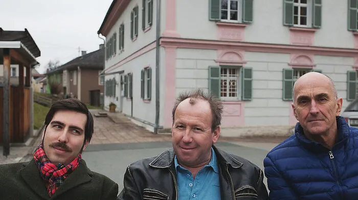 Viktor Kröll, Vinzenz Pichler und Wolfgang Temmel stellen in Wies aus