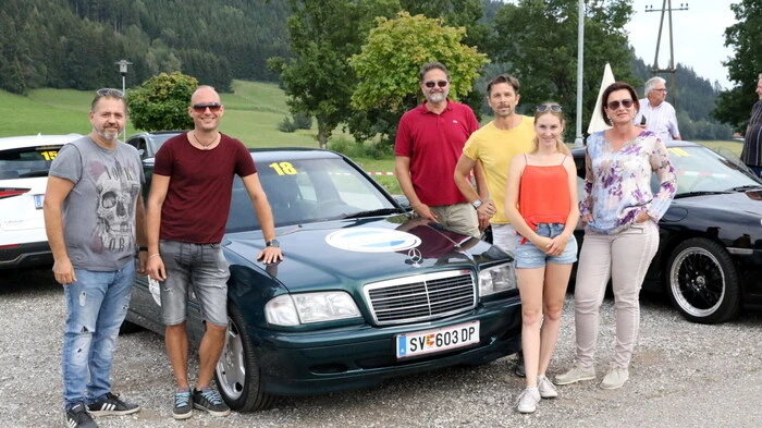 Motorsportfreunde kamen am Freitagnachmittag im Bezirk St. Veit voll auf ihre Rechnung. 