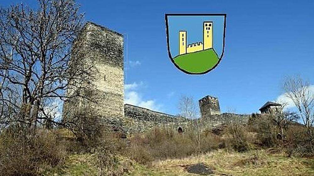 Erstmals erwähnt im Jahr 1333, heute zur Ruine verfallen: Burg Liebenfels. Sie thront auf einem mächtigen Felsen über dem Hauptort