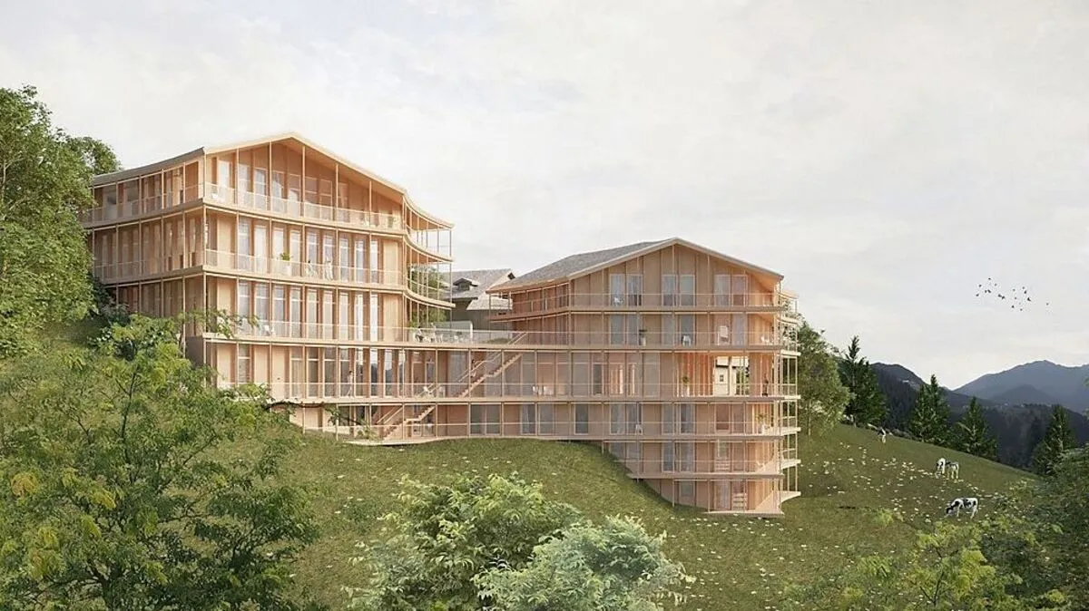 Der Siegerentwurf für die Neugestaltung des Reha-Zentrums Ederhof