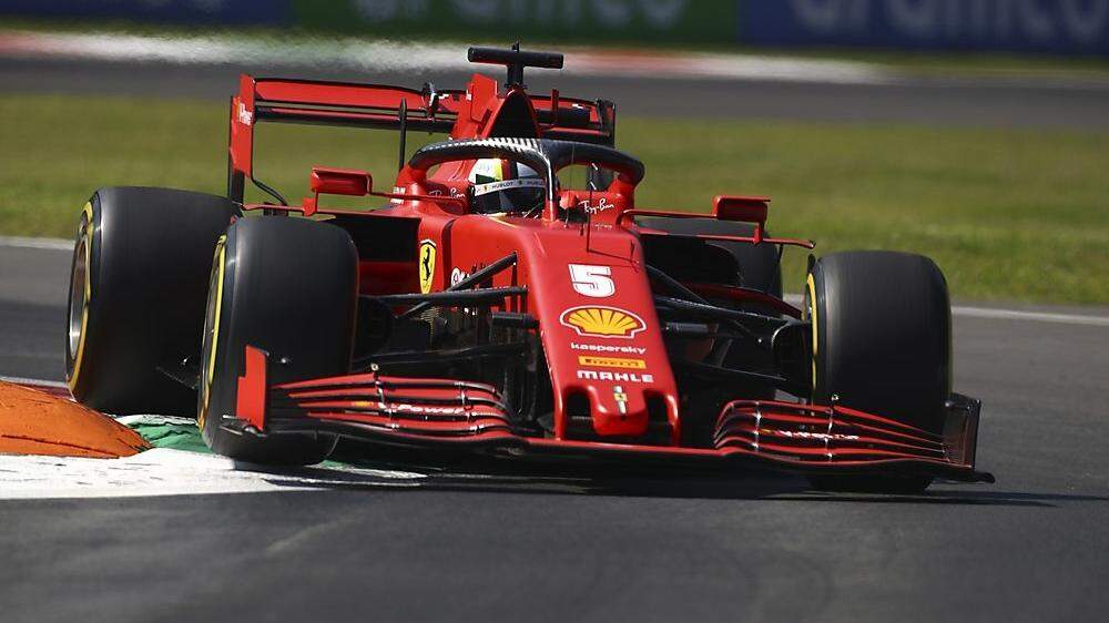 Vettel &quot;gurkt&quot; der Konkurrenz hinterher