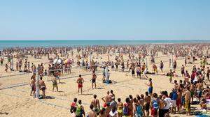 Viel Spaß beim Mizuno Beach Volley Marathon am goldenen Sandstrand von Bibione