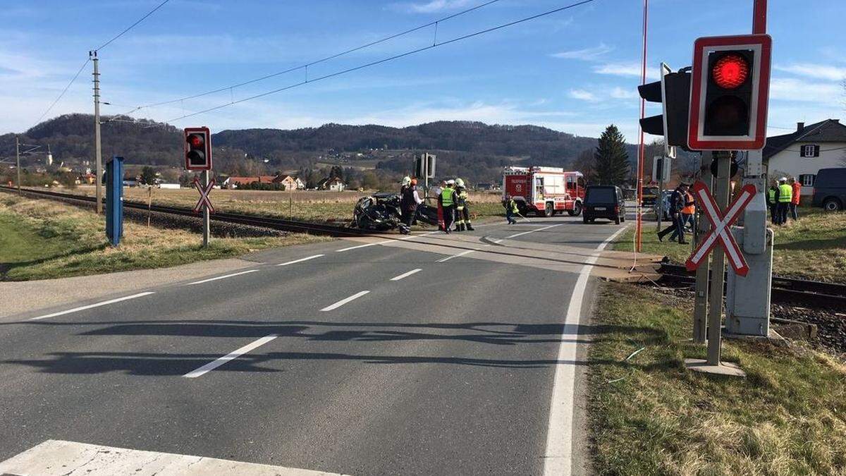 Der Bahnübergang