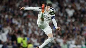 Real Madrids Federico Valverde