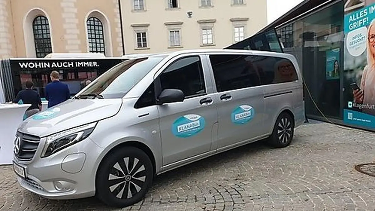 So sieht der neue Rufbus aus. Acht Personen haben darin Platz.