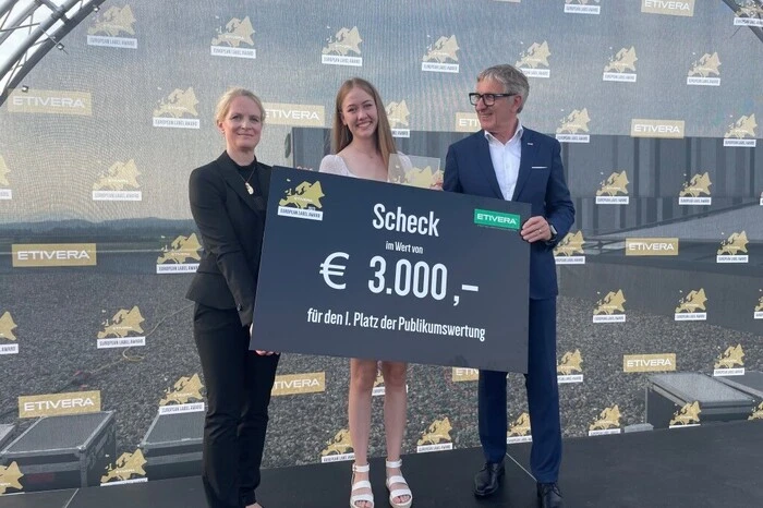 Anna Haslinger holte sich den ersten Platz bei der Publikumswertung.