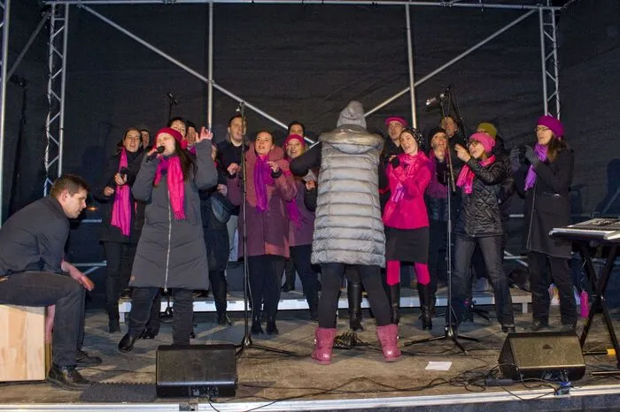 Der Gospel Chor Graz bot außerdem ein schwungvolles Konzert.