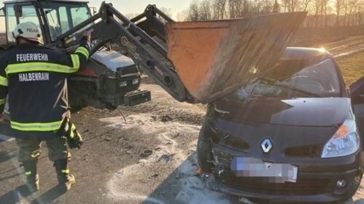 Überholmanöver missglückte, verletzt wurde niemand
