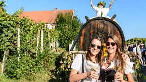 Seit 1935 lädt der Winzerort Klöch alle fünf Jahre zum Winzerzug ein