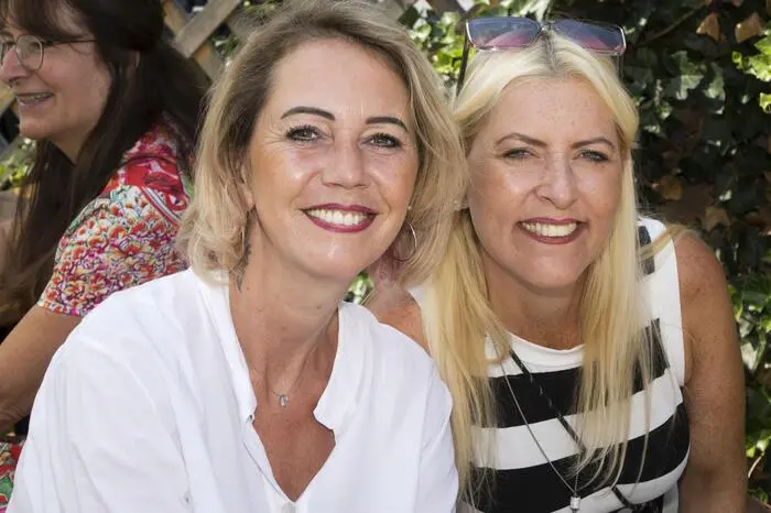 Lebenshilfe-Obfrau Sandra Rinofner bedankte sich bei der Marinekameradschaft für die Organisation und das gute Essen.