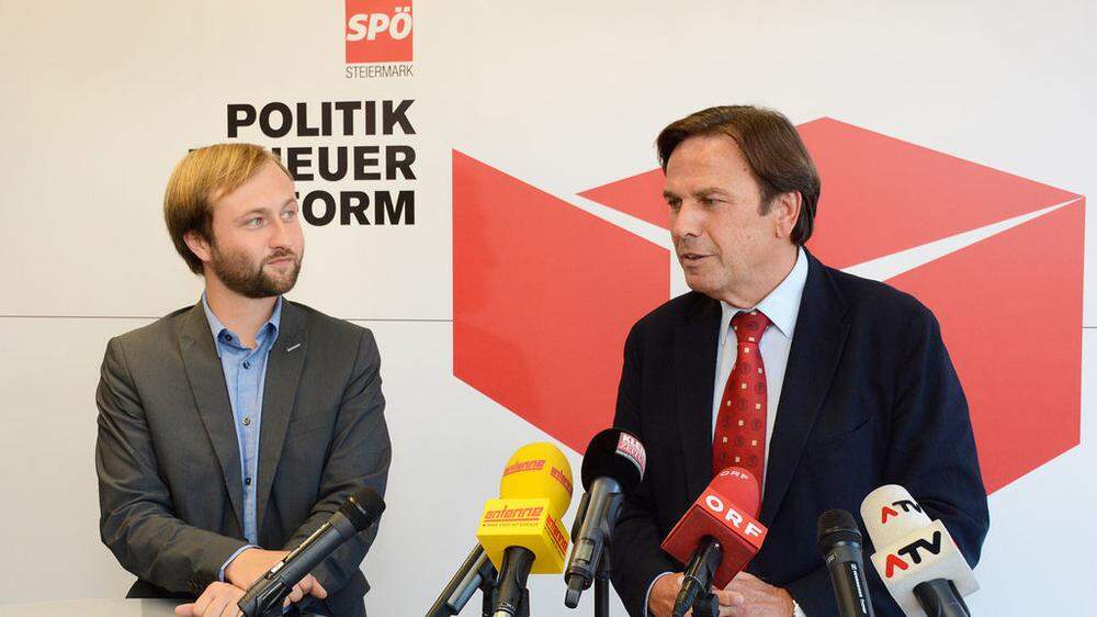 Politik in neuer Form: Der Impuls-Plan von SPÖ-Geschäftsführer Max Lercher und Parteichef Franz Voves