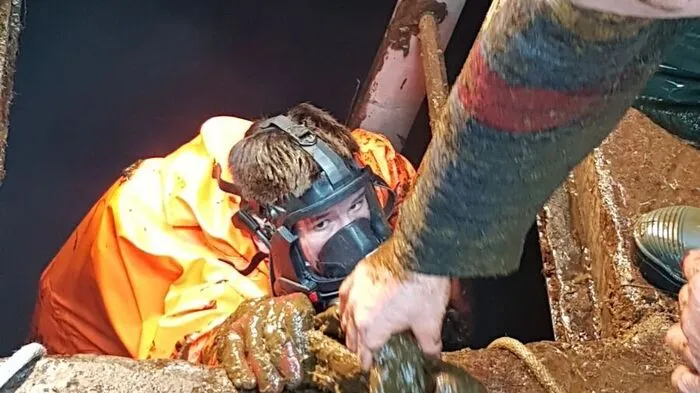 Zu einem spektakulären Einsatz musste am Freitag, 13. April, die Feuerwehr Oberwölz ausrücken.