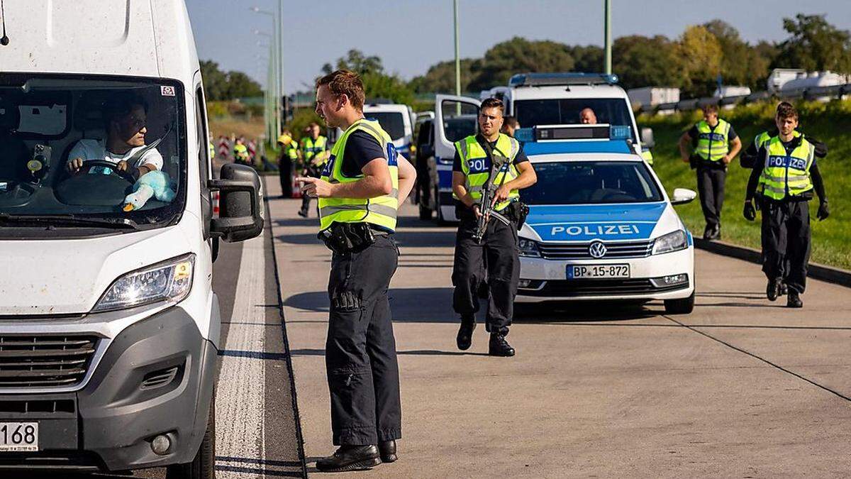 Grenzkontrollen an der polnisch-deutschen Grenze