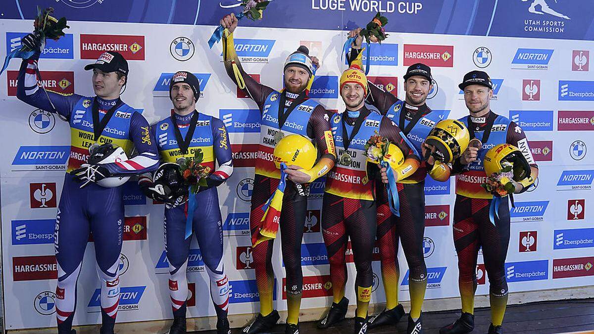 Juri Gatt und Riccardo Schöpf stehen wieder auf dem Podium.