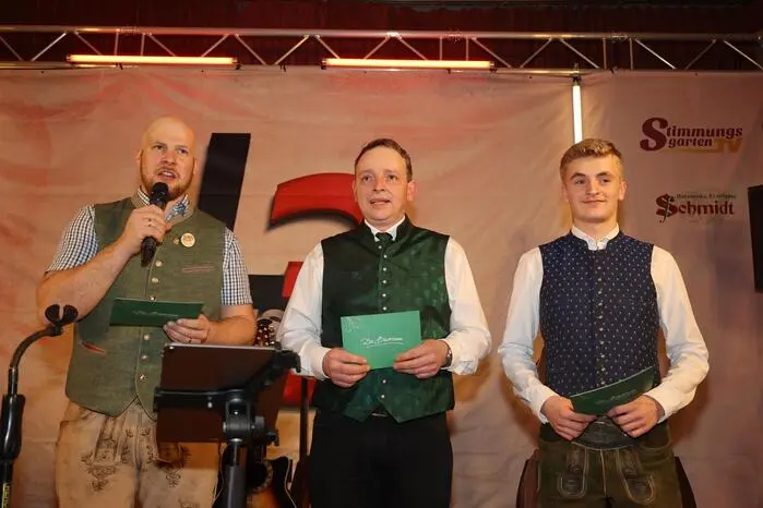 Begrüßung: Johannes Karner, Obmann Bauernschaft Bad St. Leonhard, Ferdinand Riedl, Bauernschaft Schiefling, Stefan Pichler, LJ Obmann Bad St. Leonhard