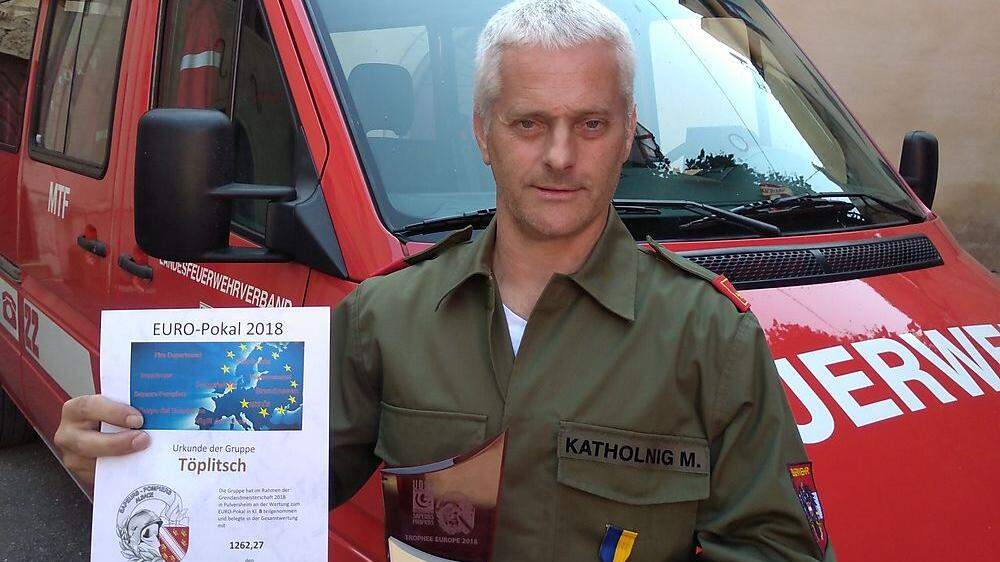 FF-Kommandant Michael Katholing