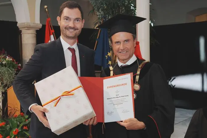Peter Reichmann würdigte Peter Granig