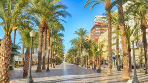 Straße in Alicante