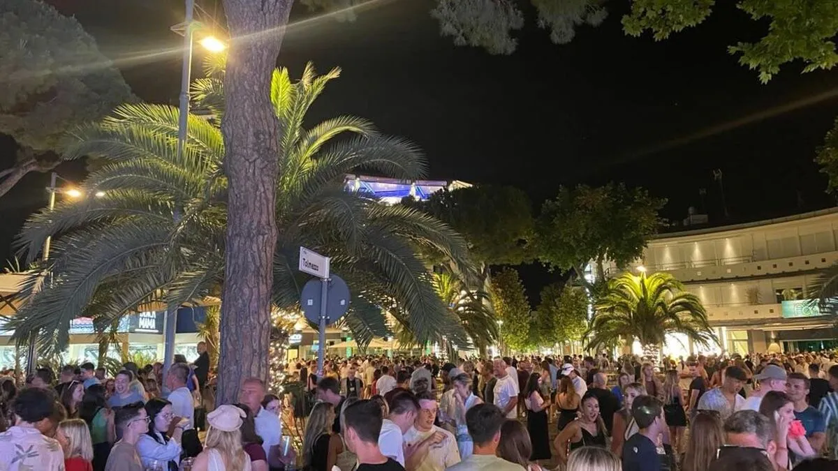 Die Innenstadt Lignanos war am Wochenende restlos überfüllt