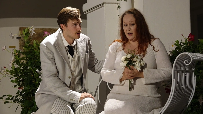 Samuel Robertson singt Enrico und Iza Kopec singt Nina