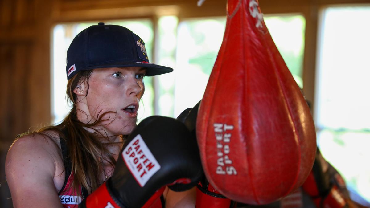 Carmen Thalmann aus alten Trainingszeiten