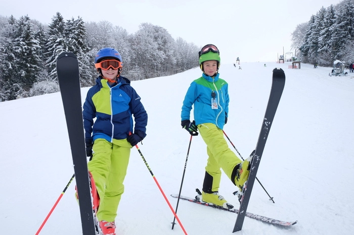 Niklas Stelzer und Thomas Krenn waren beim Saisonstart dabei.