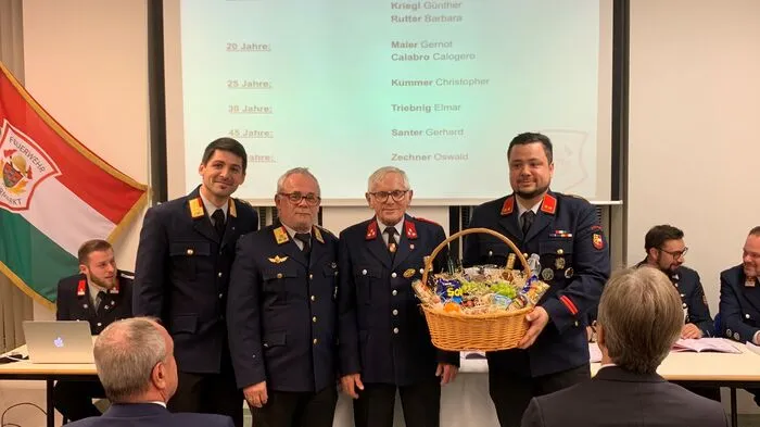 Die Feuerwehrkameraden der Freiwilligen Feuerwehr Völkermarkt zogen bei der Jahreshauptversammlung Bilanz über das Jahr 2019.