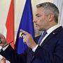 Bundeskanzler Karl Nehammer (ÖVP) schließt ein Embargo für russisches Gas aus