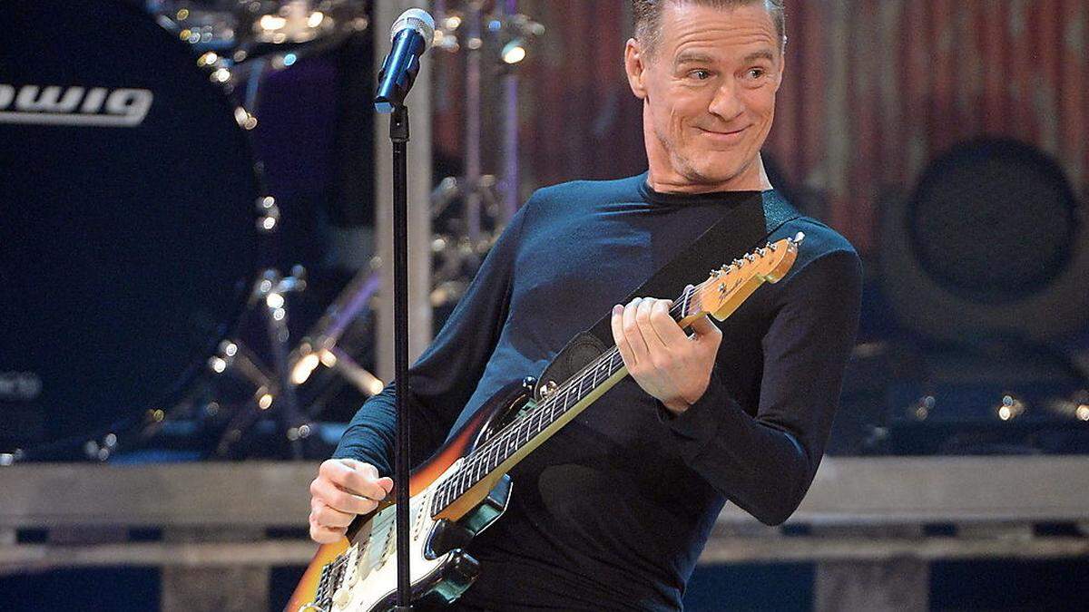 Brian Adams 2014 bei &quot;Wetten, dass . . . ?&quot;