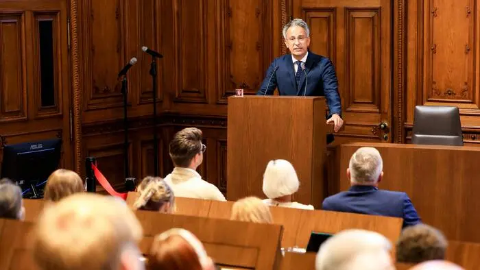 ÖVP-Chef und Stadtrat Kurt Hohensinner im Gemeinderat