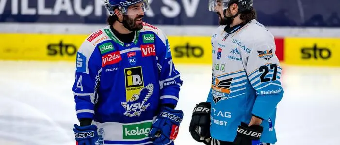 VSV-Stürmer Joel Teasdale traf zum 1:4-Endstand