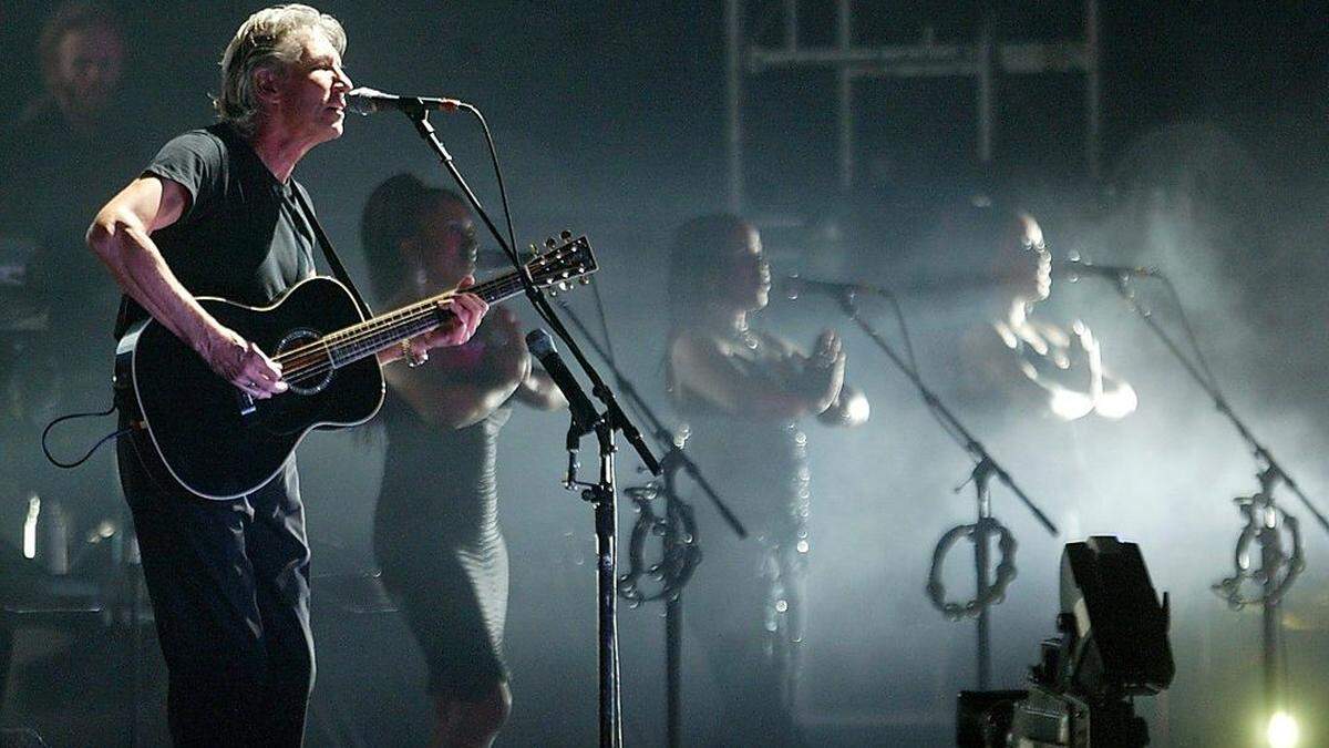 Roger Waters, Mitbegründer von Pink Floyd, bei einem Konzert im Jahr 2007