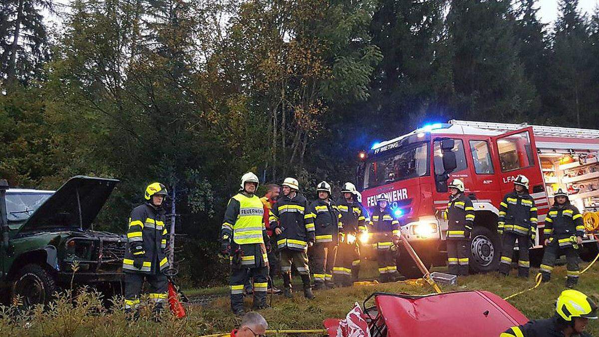 Drei Feuerwehren standen im Einsatz