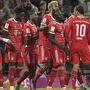 Fünfmal hatten die Bayern Grund zum Jubeln