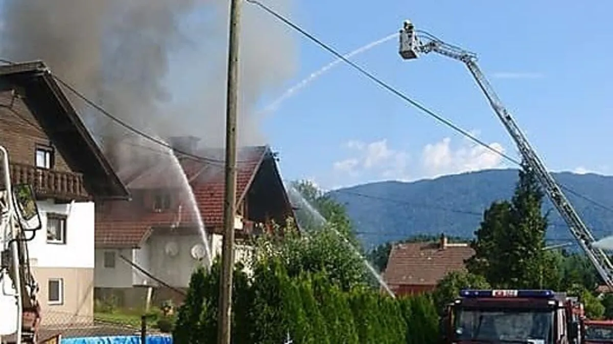 Acht Feuerwehren standen im Einsatz