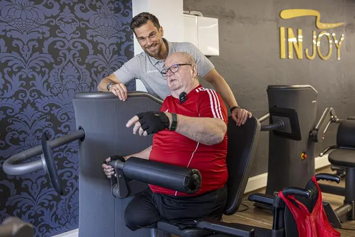 Schon vor der Amputation waren Reichhold und Kuster „Trainingspartner“