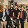 Drei Generationen: Katharina, Eduard, Daniel, Andreas und Elisabeth Scharf (von links)
