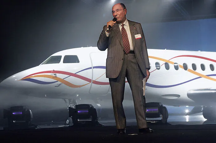 Dassault Aviation ist auch für Geschäftsreiseflugzeuge wie Falcon bekannt.
