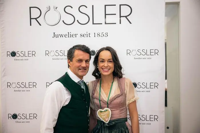 Christian Rössler und Partnerin Laura Kratzer