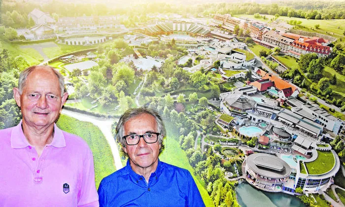 Franz Gether und Franz Timischl schreiben gemeinsam an der  umfangreichen Therme-Loipersdorf-Chronik