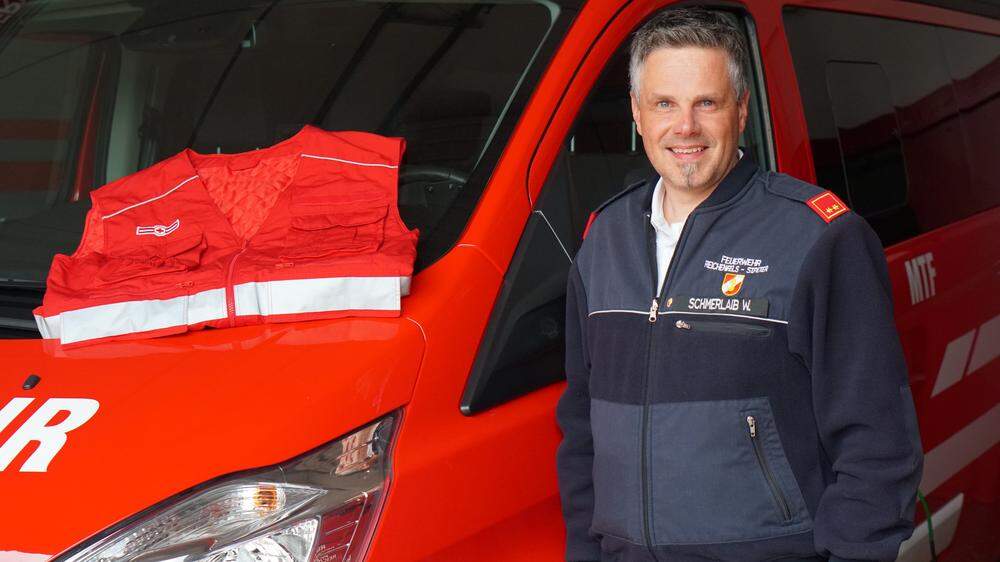 Wolfgang Schmerlaib ist beim Roten Kreuz und der Feuerwehr