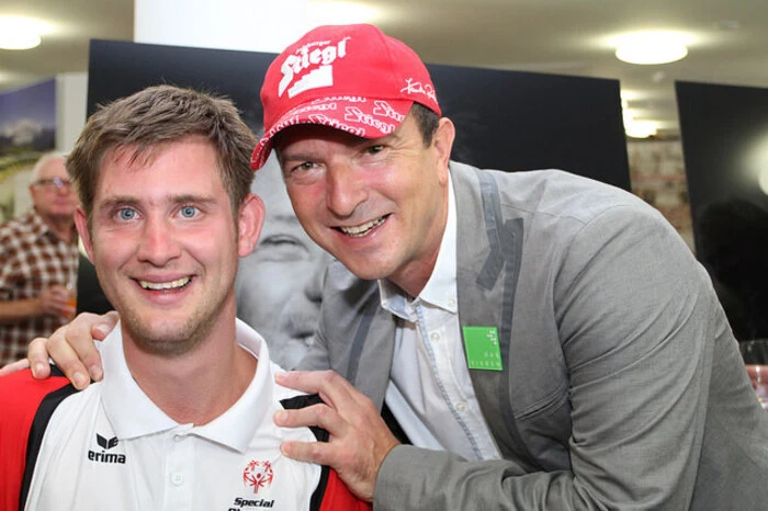 Ex-Skispringer Alex Pointner war genauso in Schladming....